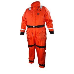 MUSTANG SURVIVAL DELUXE ANTI-EXPOSURE COVERALL AND WORKSUIT LIKE NEW FOR SALE!